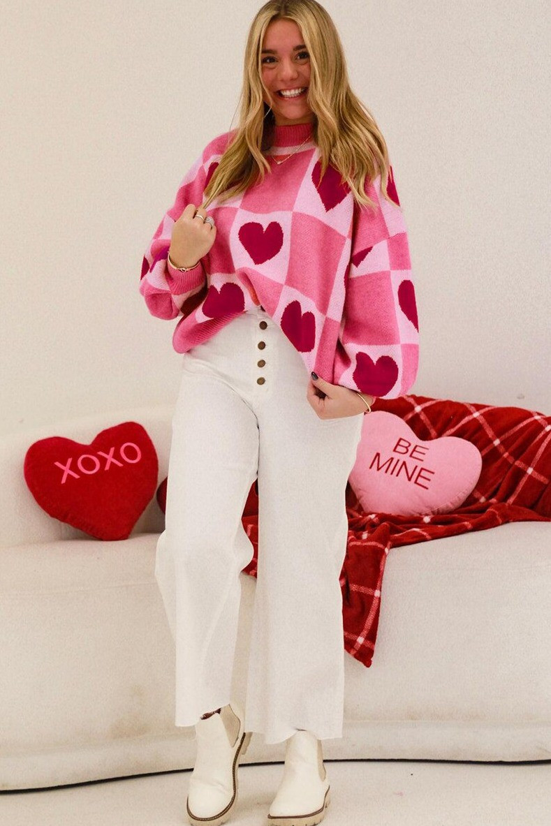 Valentines sweater women, heart sweater women, heart knit sweater women, Valentine’s Day sweater, Valentine apparel women, romantic sweater women, cream sweater with red hearts, pink heart sweater, love sweater women, cozy Valentine outfit, Valentine pullover women, heart print sweater women, cute Valentine top, Valentine gift for her, girlfriend Valentine gift, wife Valentine gift, romantic winter sweater, cozy knit pullover, soft knit sweater women, winter sweater women, aesthetic Valentine sweater, heart shirt women, red heart sweater, casual women sweater, oversized knit sweater, trendy Valentine outfit, couple date outfit women, February 14 outfit, Galentine’s Day outfit, cozy chic sweater, feminine knitwear, Amazon fashion women, Valentine clothing women, love theme sweater, cozy heart sweater, giftable women sweater, premium knit sweater, cold weather sweater, stylish winter pullover, sweet romantic top, women’s knit fashion, holiday sweater Valentine, cute heart pullover

#LTKSeasonal #LTKFindsUnder50 #LTKSaleAlert