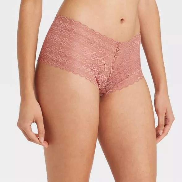 Women's Star Print Cotton Bikini Underwear - Auden™ Black M : Target