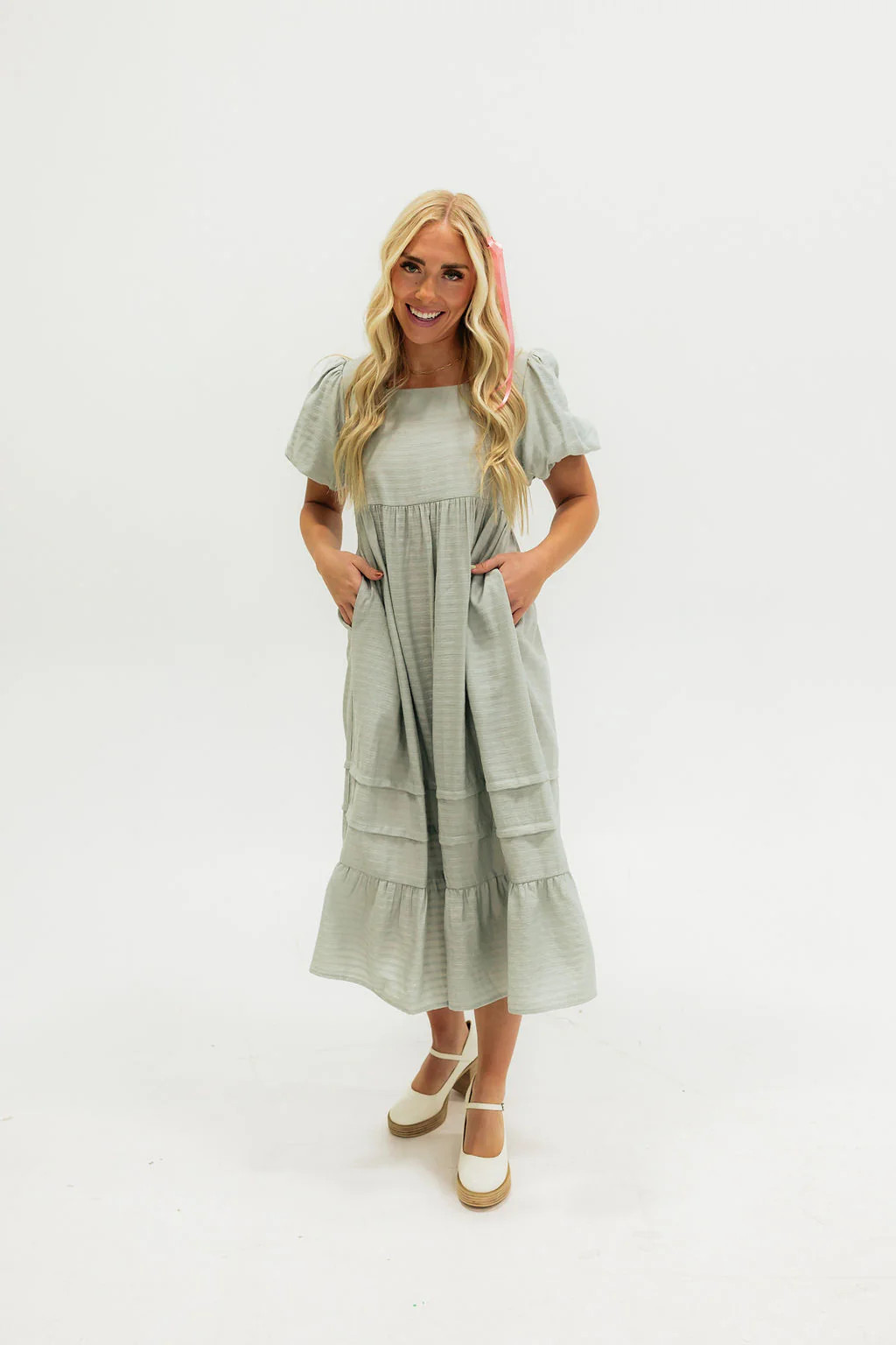 Grandview Dress-Sage | Love Olive Co