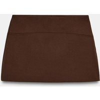 Zara - Skort - Brown Vigore - Xs - Woman | Zara US