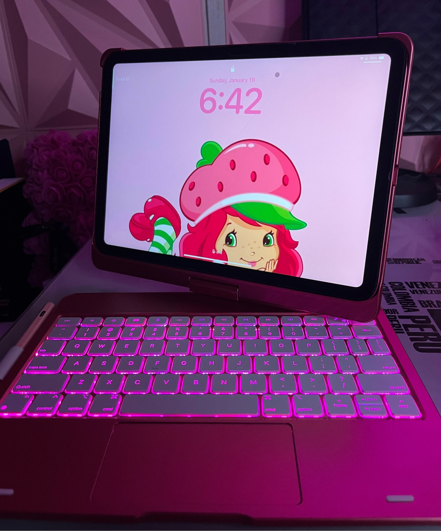 in love with this keyboard case! #ipad