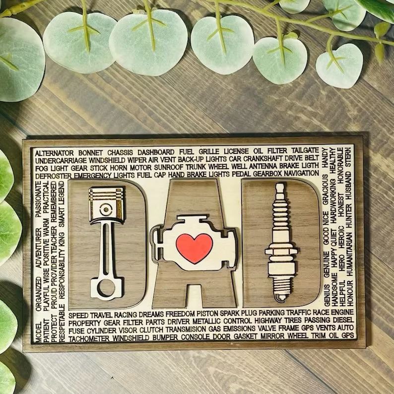 Fathers Day Sign | Personalized Custom Gift | Gift for Dad | Birthday Gift | Etsy (US)