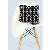 Monochrome Mod Geometric Throw Pillow | Etsy (US)