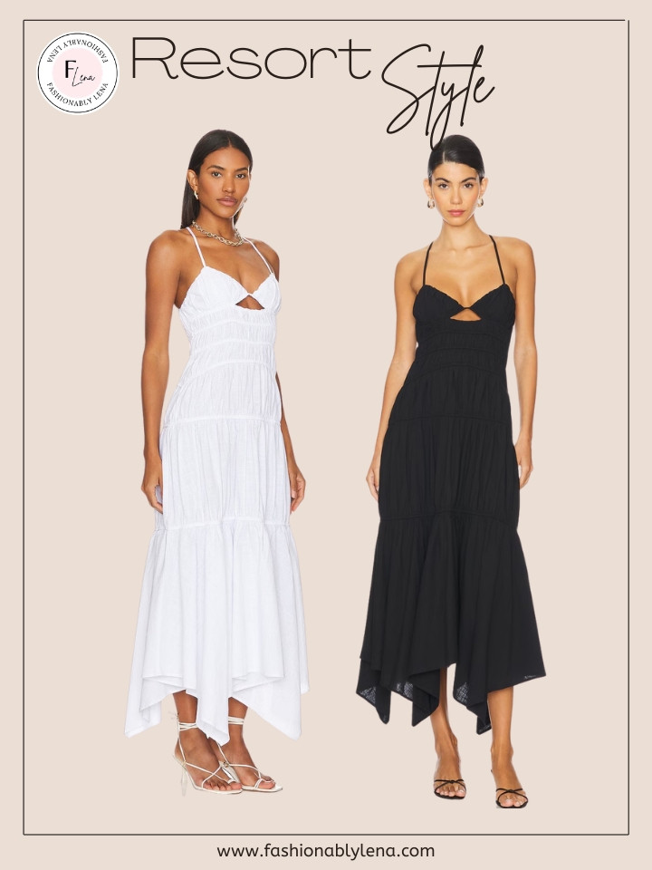 Resort Style in Neutrals by Revolve is one of my favorites. Loving the fit and the chic style. Vacation Style, Resort Wear, Beach Wear, Summer Dress, Summer Style. 

 #LTKSeasonal