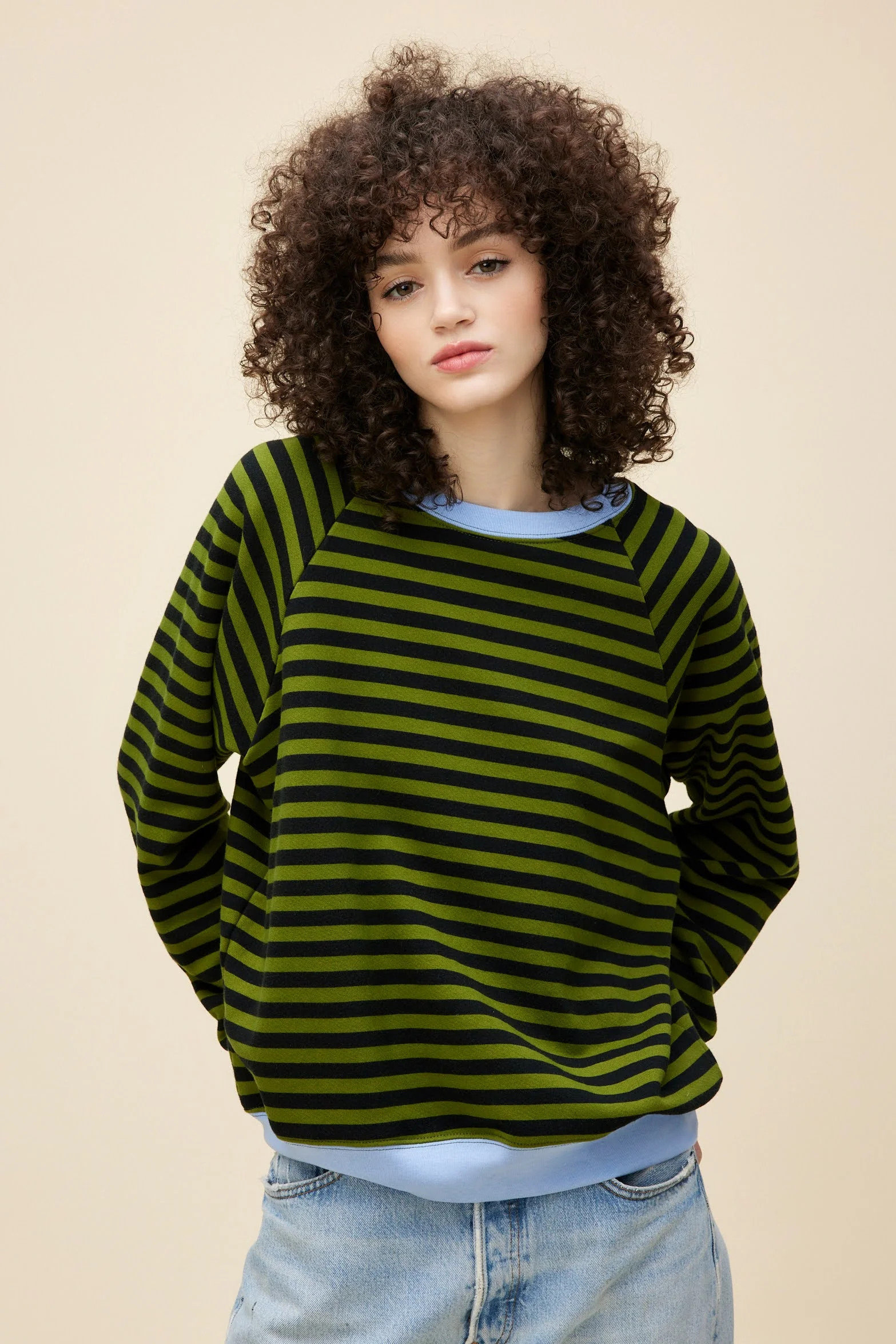 Stripe Vintage Sweatshirt | Daydreamer