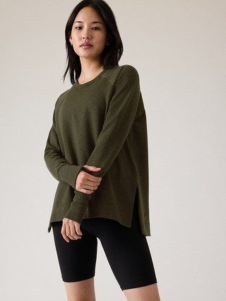 Coaster Luxe Recover Sweatshirt | Athleta