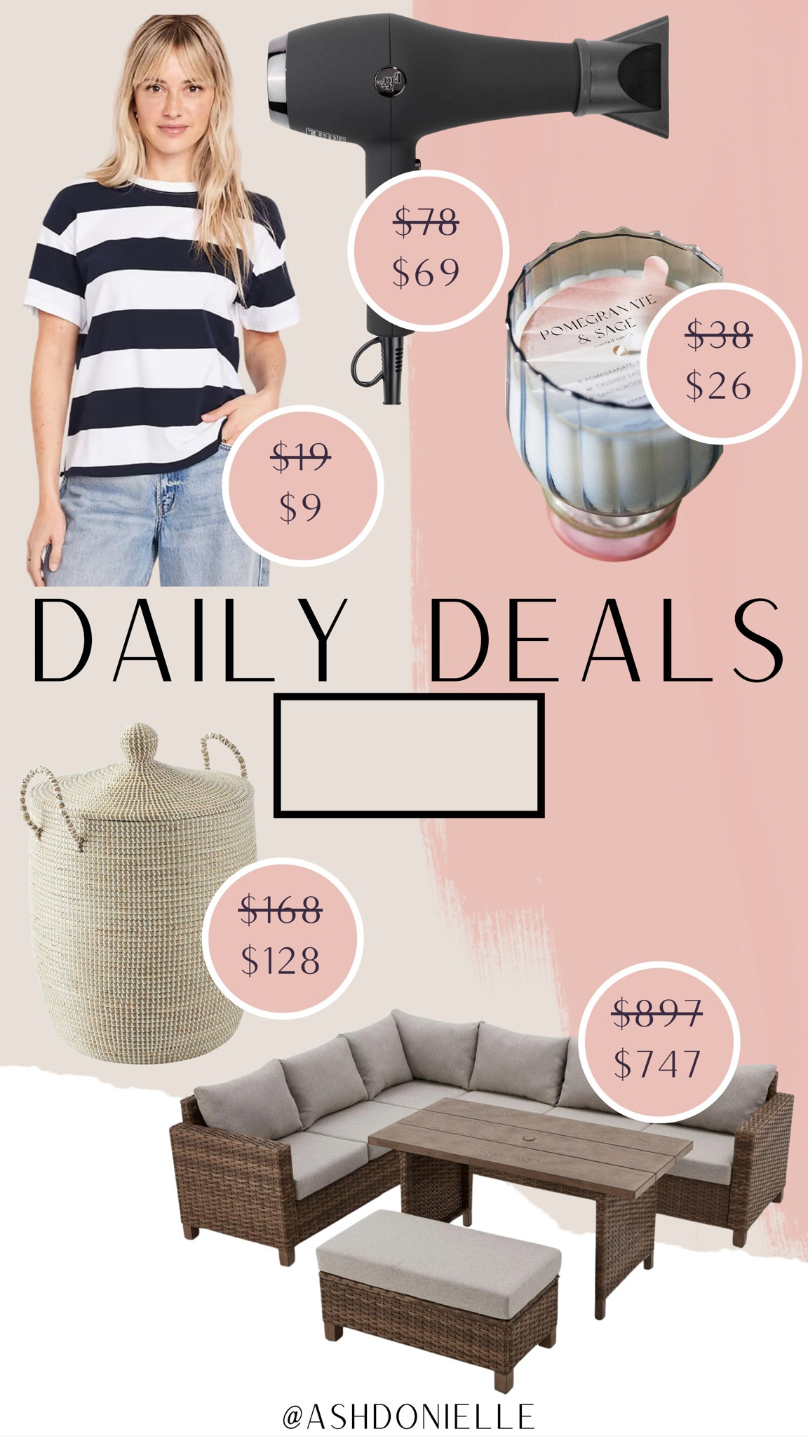 Daily deals - daily discounts - summer patio - patio furniture on sale - anthro saw - old navy on sale - summer fashion - blow dryer on sale 

#LTKSeasonal #LTKSaleAlert #LTKStyleTip