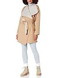 Amazon Brand - Daily Ritual Women's Relaxed Fit Double-Face Wool Coat, Camel/Grey, X-Small | Amazon (US)