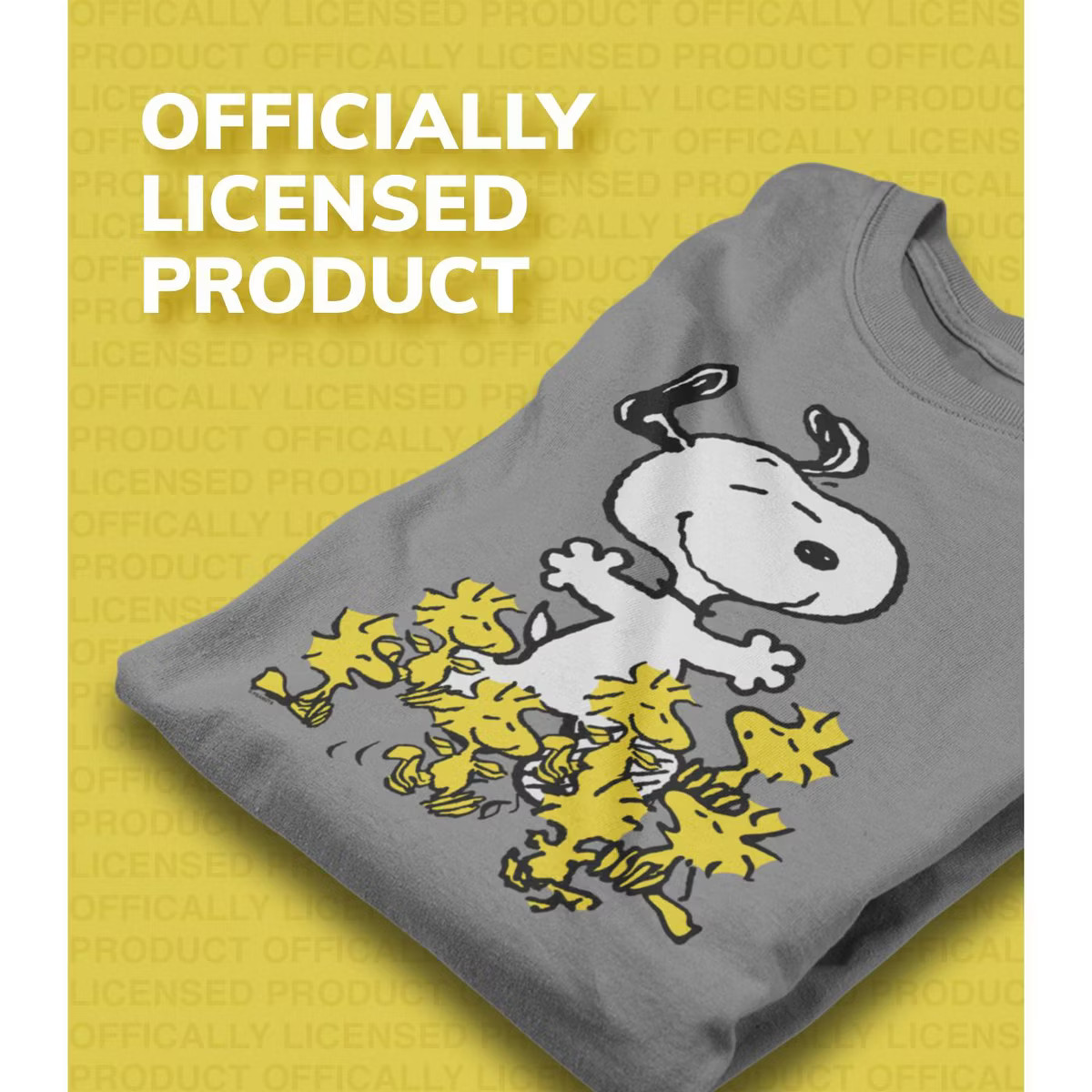 Women's - Peanuts - Snow Snoopy And Woodstock Cropped Graphic Hoodie | Target