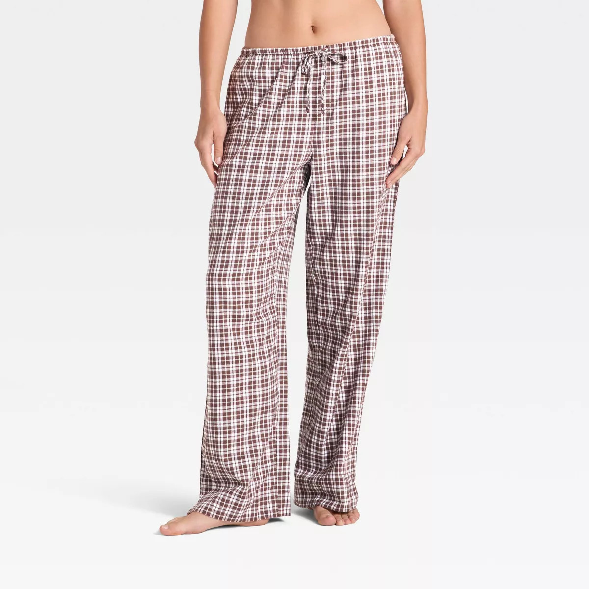 Women's Flannel Wide Leg Pajama Pants - Wild Fable™ | Target