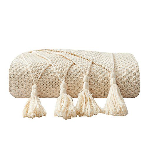 Adory Sweety Throw Blanket Ultra Soft Natural Premium for Couch Sofa Bed with Handmade Tassels for C | Amazon (US)