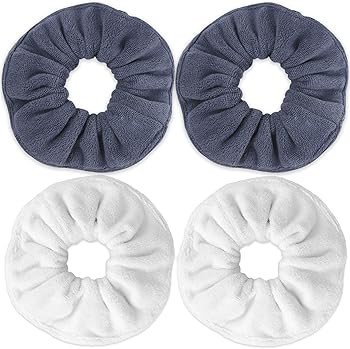 IVARYSS Super Towel Scrunchies for Drying Hair, Absorbent and Soft Microfiber for Frizz Free, Lar... | Amazon (US)