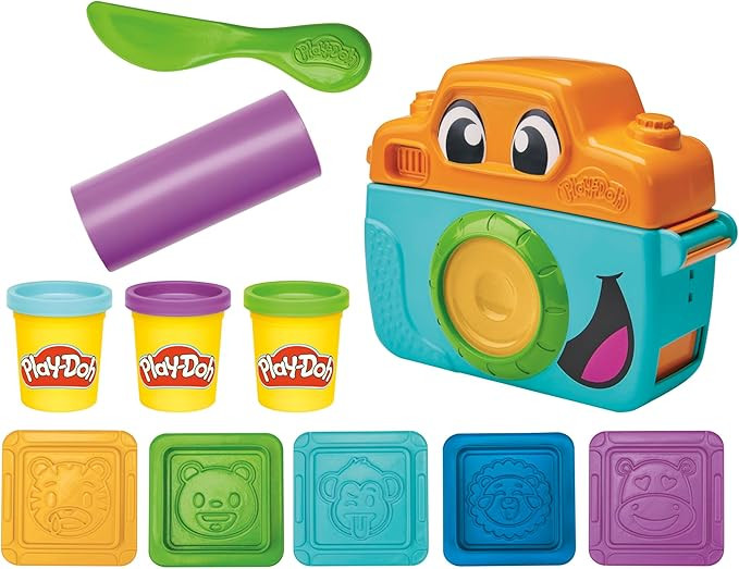 Play-Doh Photo Fun Starter Set, Kids Camera Toy for Pretend Play, Arts & Crafts for Girls & Boys ... | Amazon (US)