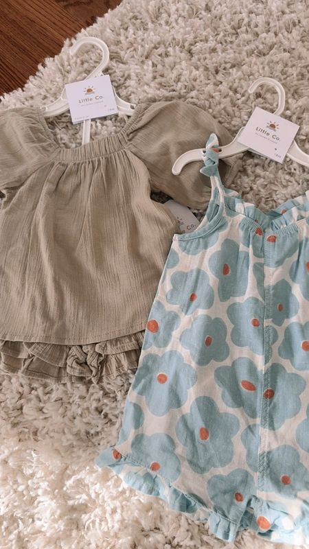 Baby, toddler and little kids affordable spring and summer clothes. Baby girl outfits. Toddler girl outfits  

#LTKSeasonal #LTKbaby #LTKkids
