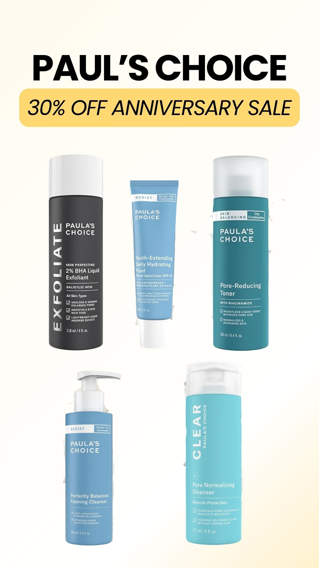 Stock up on your Paula's Choice favorites during the anniversary sale.
#skincare #oilyskin 

 #LTKSaleAlert #LTKBeauty