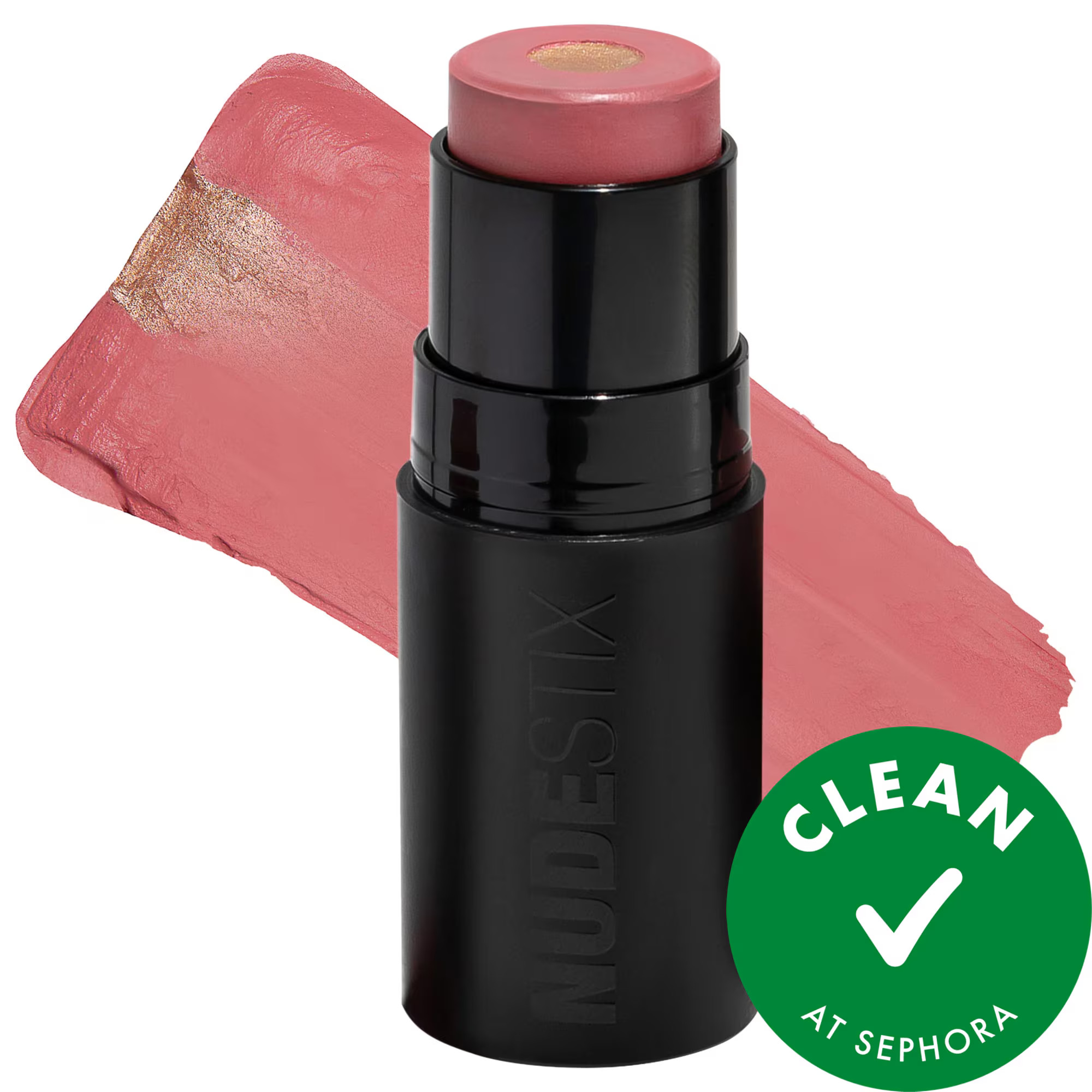 NUDESTIX Nudies Matte + Glow Core All Over Face Plumping Peptide Blush Pink Ice 0.21 oz / 6 g | Sephora (US)