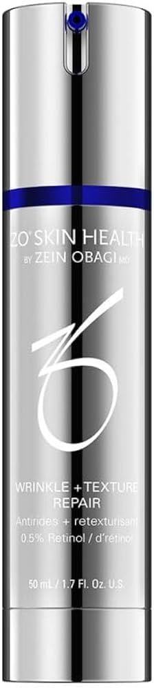 ZO SKIN HEALTH Wrinkle + Texture Repair 0.5% Retinol (50mL / 1.7 Fl. Oz.) | Amazon (US)