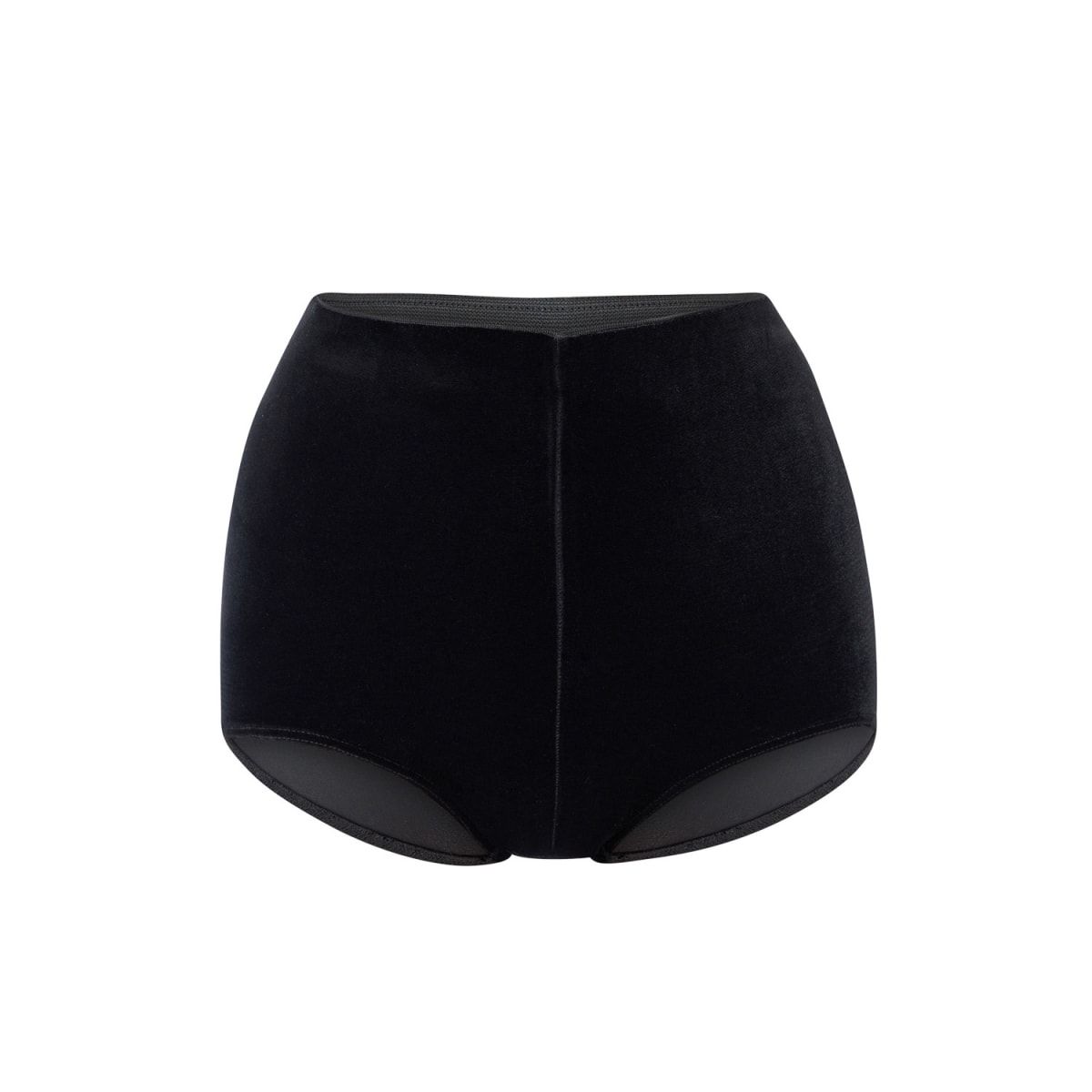 High-Waisted Velvet Shorts | Wolf & Badger (US)