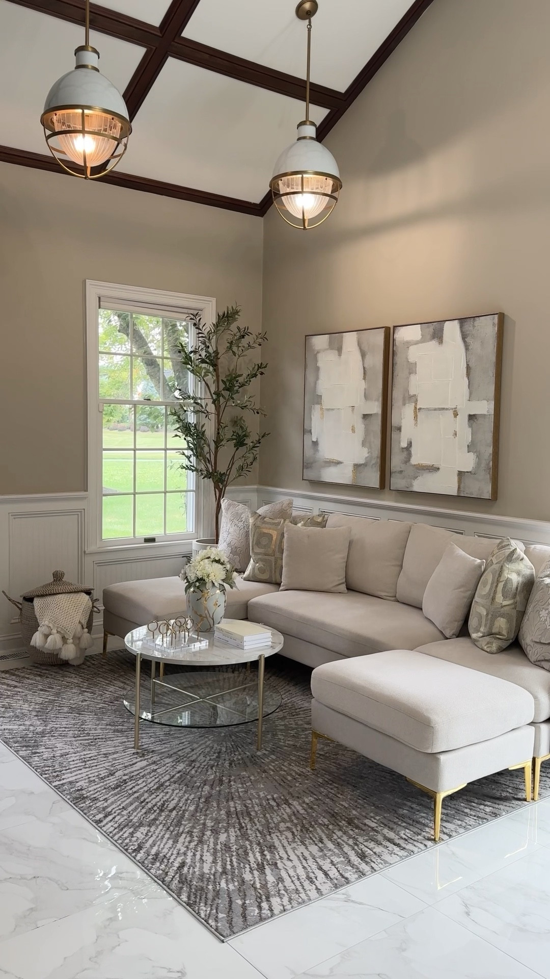 Sunroom details, Wayfair has a lot of furniture pieces in sale. My rug and sectional is on sale and so is my olive tree @wayfair #Wayfairfinds #onlyatwayfair

#LTKHoliday #LTKHome #LTKSaleAlert