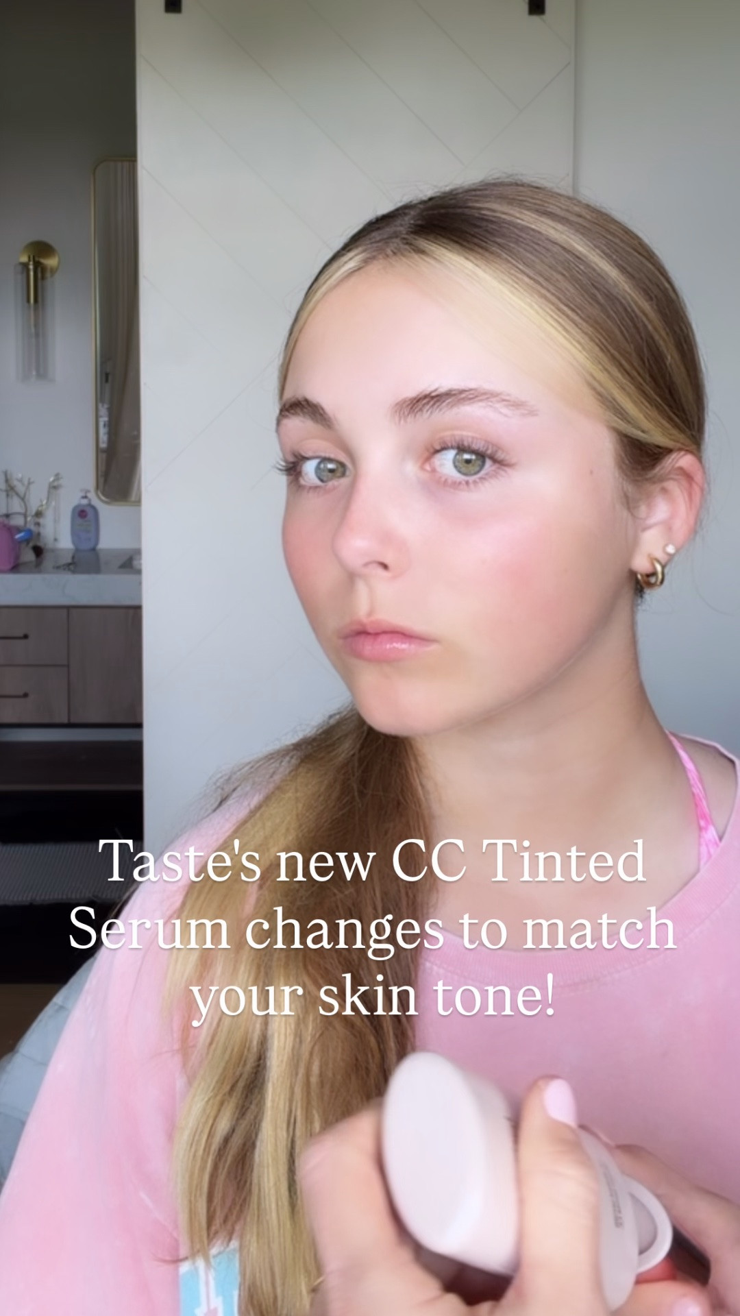 When your girls aren't quite yet ready for foundation or it's a day where you just wanted a little coverage, this CC Tinted Serum is magical! It perfectly blends to match your skin tone and leaves a very dewy and hydrated finished with just a hint of even coverage!  
Use code EARLYCYBER for up to 40% off. 

@Tarte #tartecosmetics #ad #tartepartner