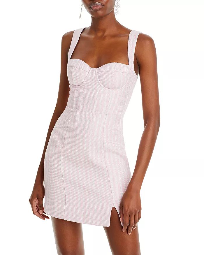Checked Bustier Mini Dress - 100% Exclusive | Bloomingdale's (US)