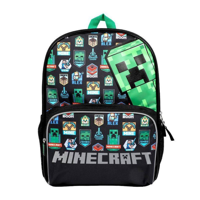 Minecraft 16" Backpack - Black | Target