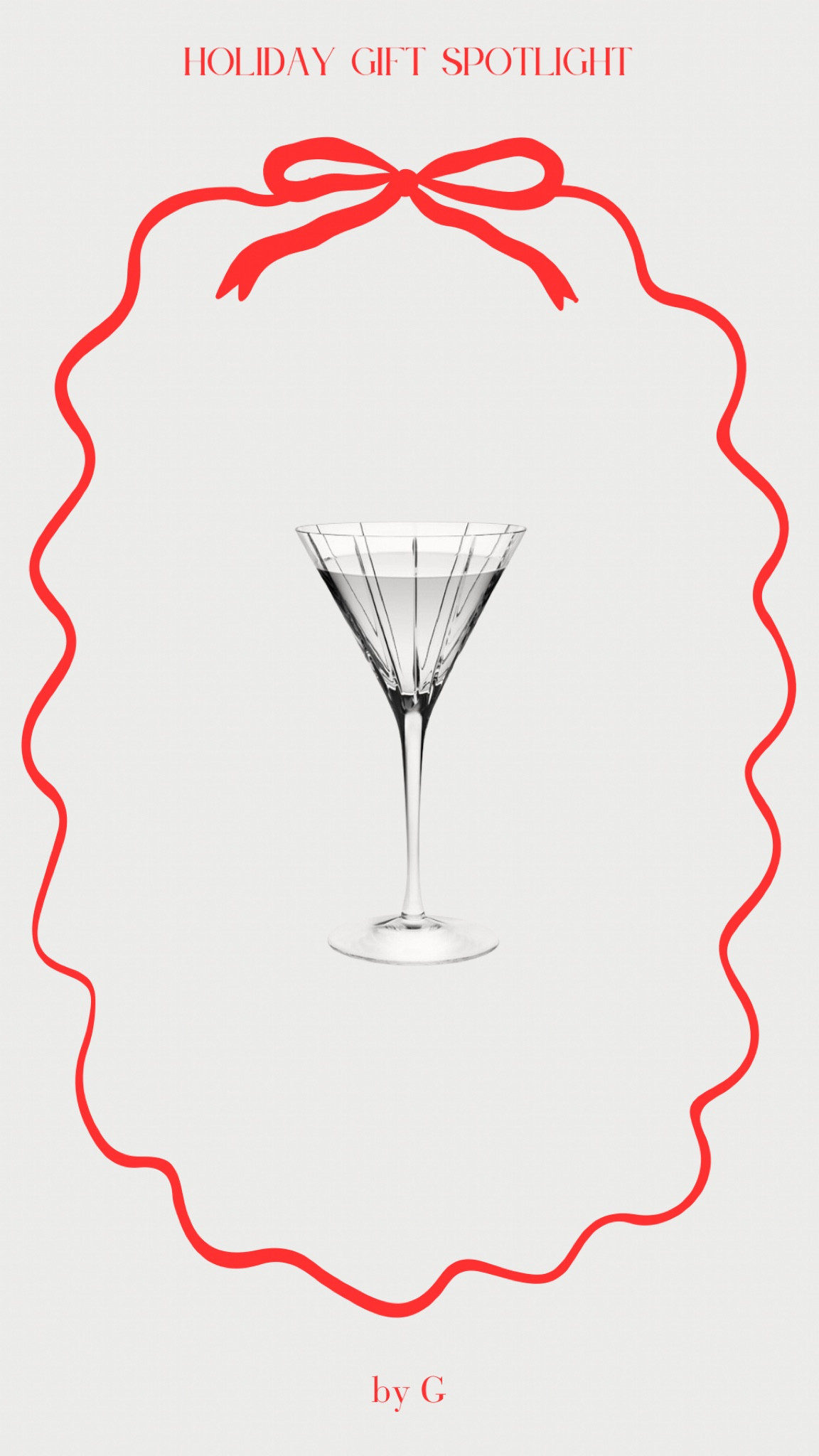 For the tini lover! 🍸