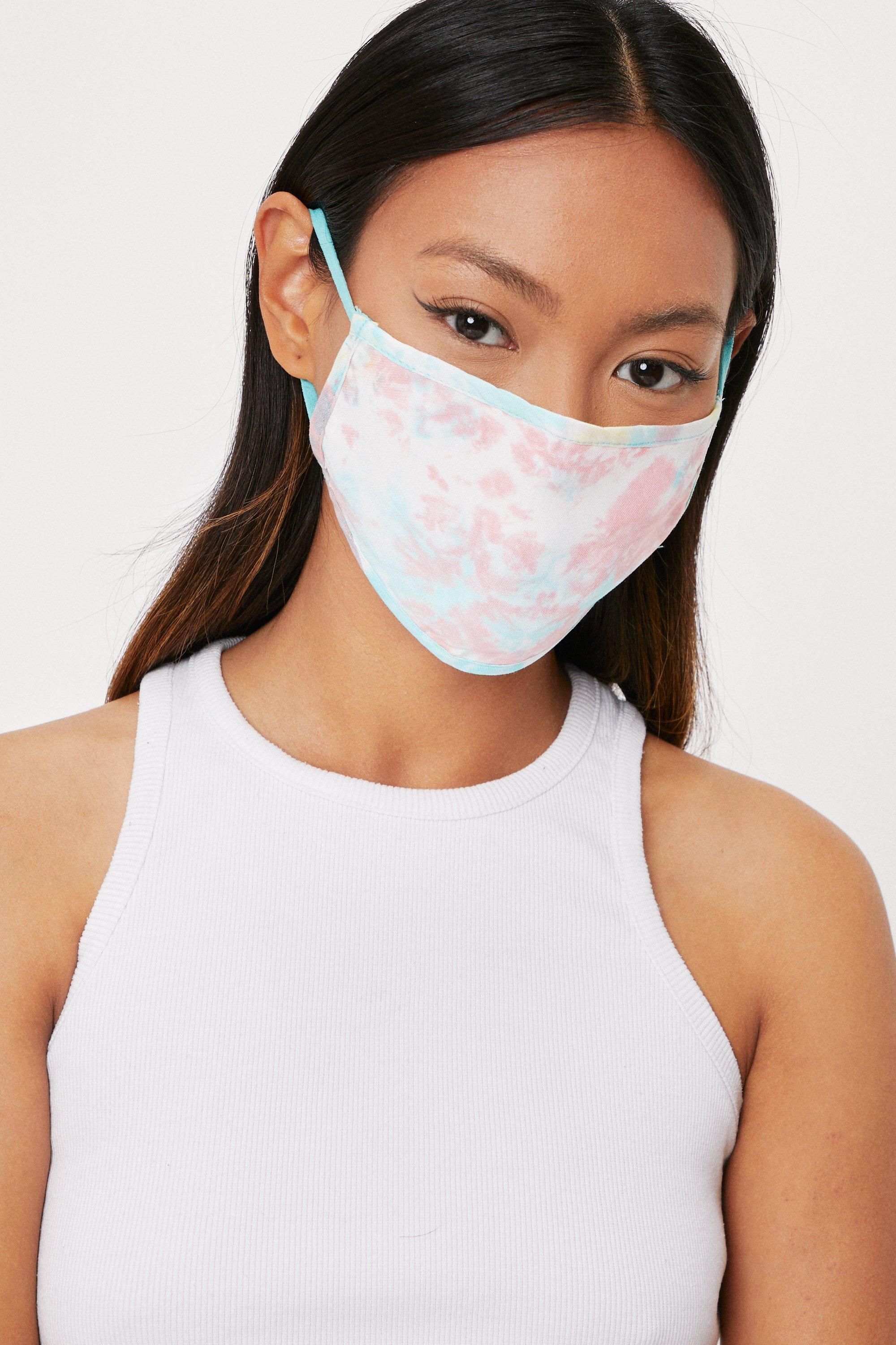 Watch Your Mouth Tie Dye Fashion Face Mask | NastyGal (US & CA)