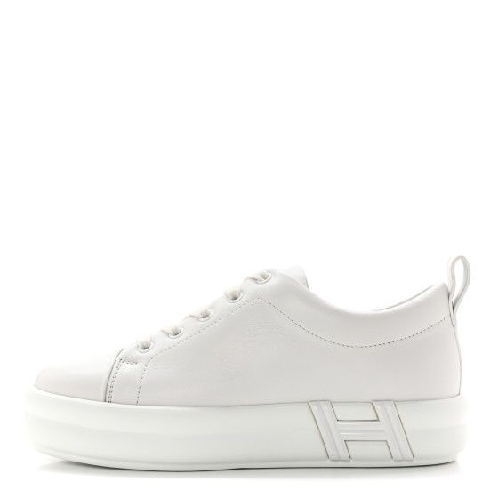 Calfskin Womens Happy Sneakers 37 White | FASHIONPHILE (US)