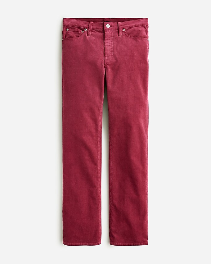 High-rise slim demi-boot pant in corduroy | J. Crew US