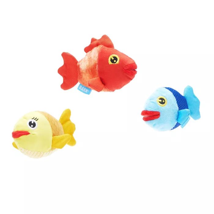 BARK Fish School Dog Toy - The Groupers 3pk | Target