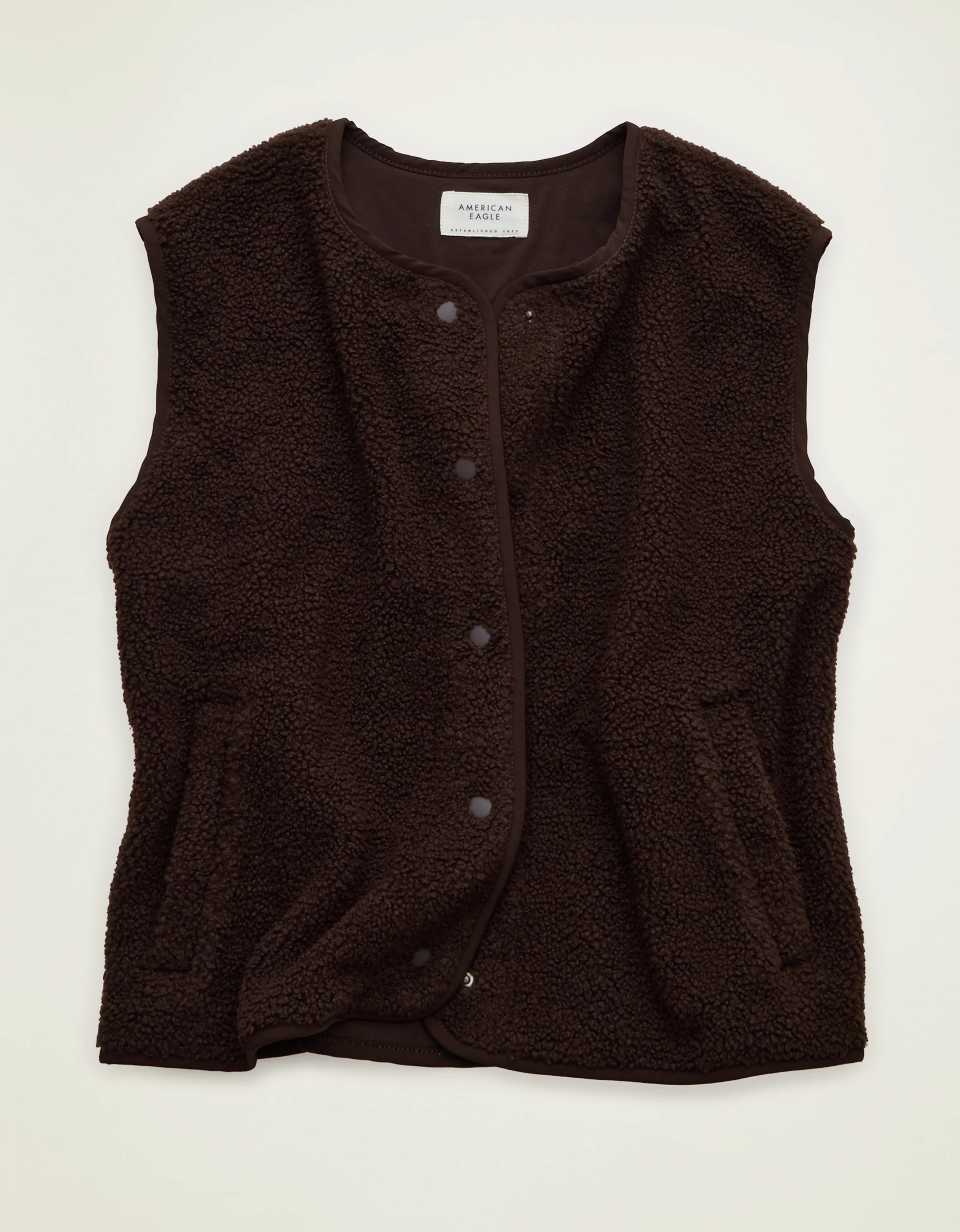 AE Sherpa Vest | American Eagle Outfitters (US & CA)