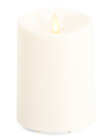 3x5 Melted Matte Plastic Remote Led Candle | TJ Maxx