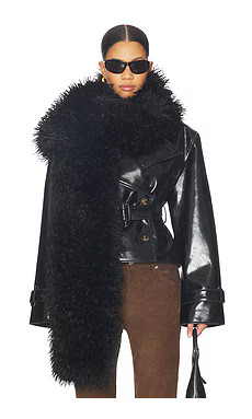 Haris Faux Fur Scarf
                    
                    LAMARQUE | Revolve Clothing (Global)