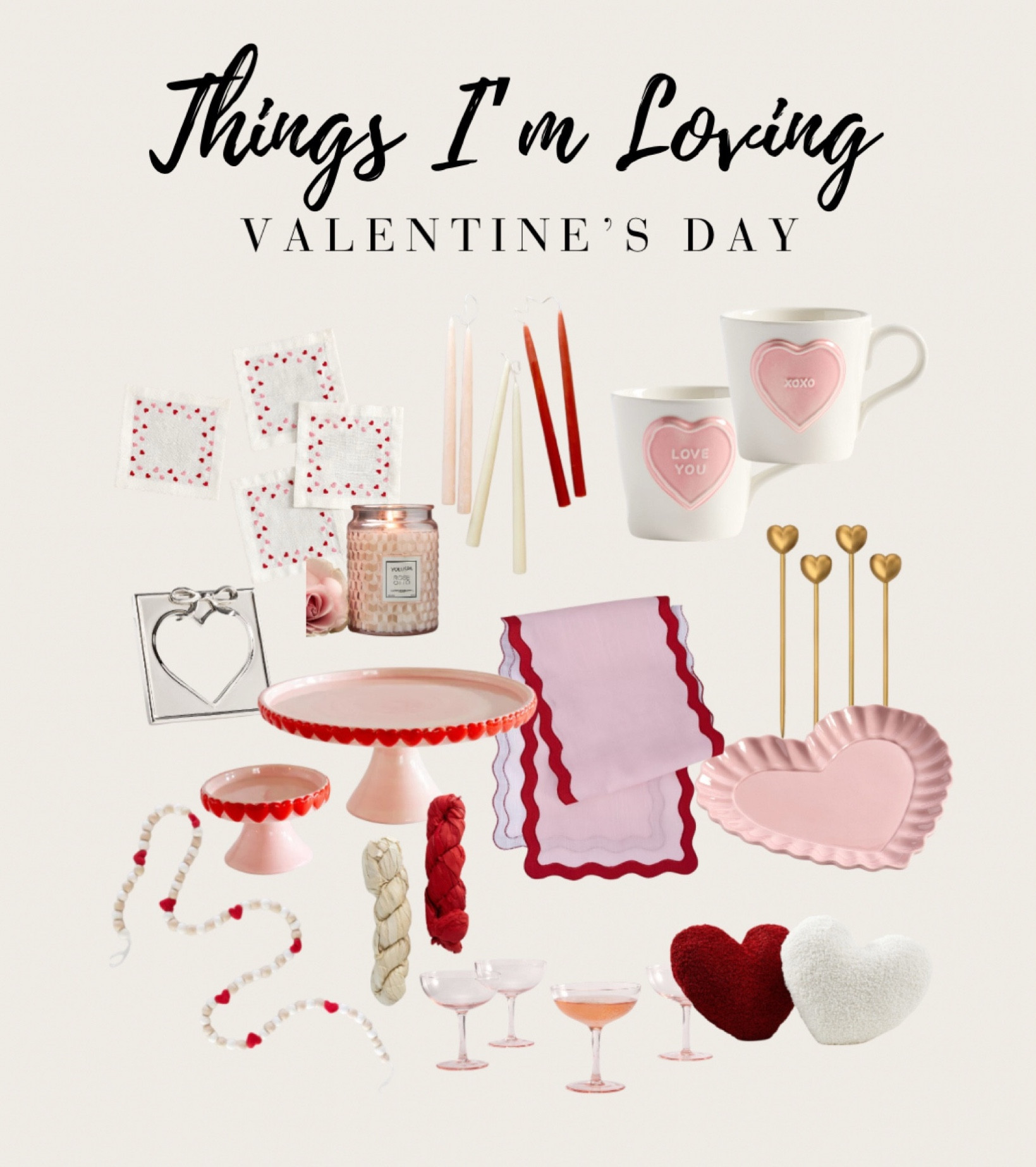 Things I’m Loving 
♥️Valentine’s Day ♥️

#valentinesday #valentinesdaydecor #vday #home #homedecor #february #potterybarn #houseofjade #anthropologie #target #kohls #seasonal #holiday #ltkhome

#LTKSaleAlert #LTKHome #LTKSeasonal