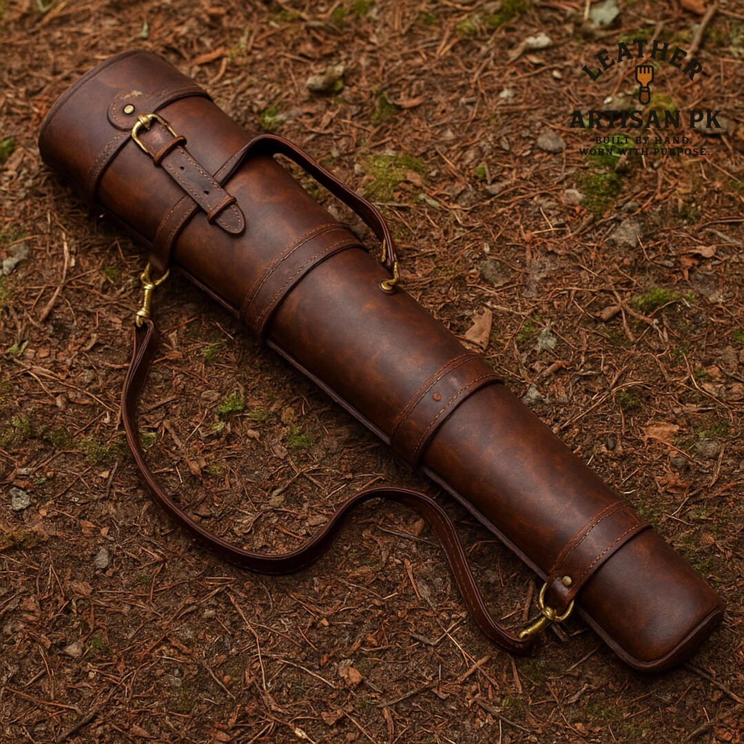 Leather Rifle Case, Vintage Gun Carry Bag With Strap, Personalized Hunting Gift, Shotgun Case Cov... | Etsy (US)