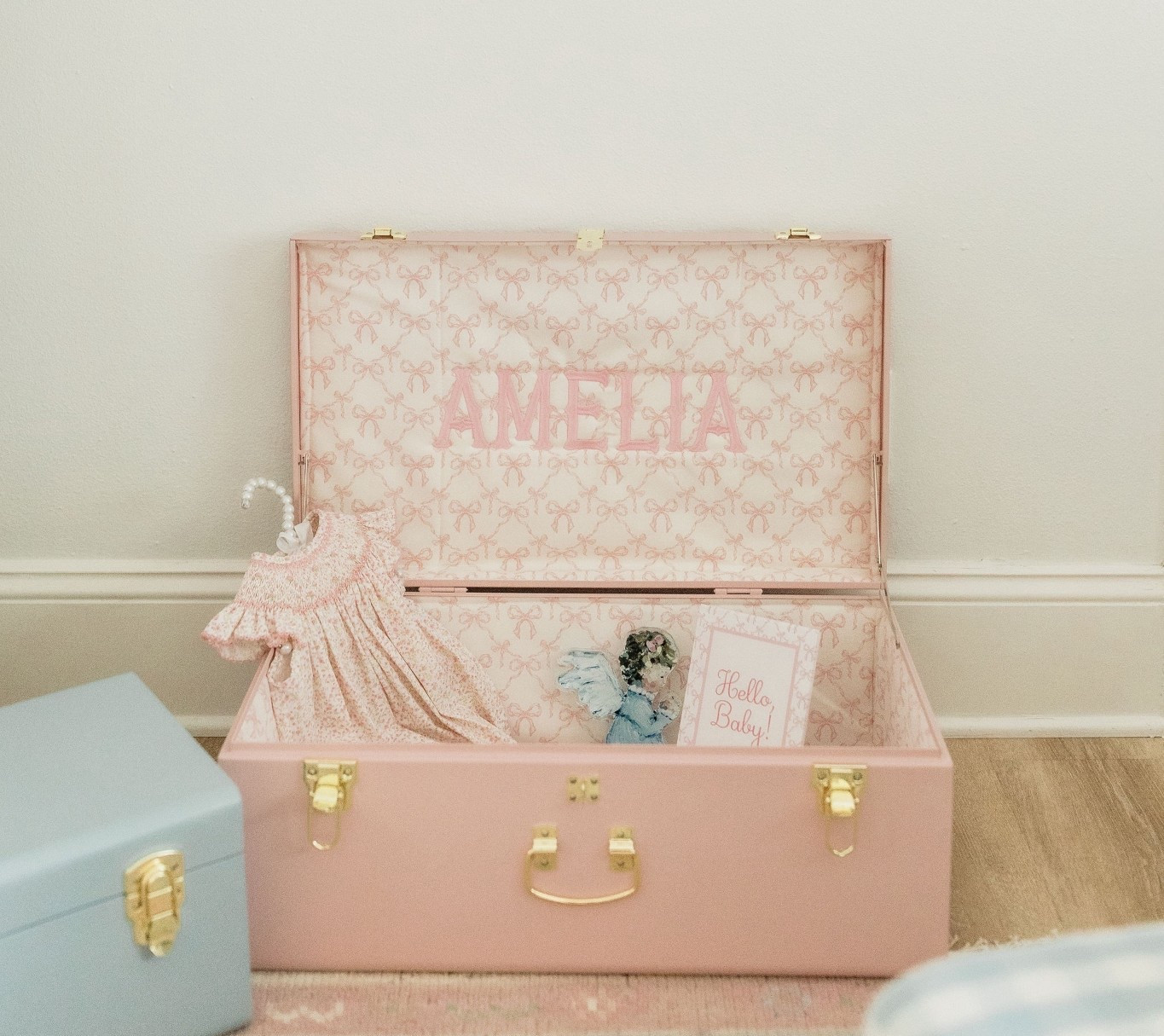 Capture your babies memories in a beautiful trunk from petite keep 

#LTKSeasonal #LTKFamily #LTKKids