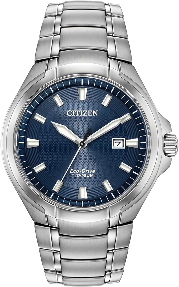 Citizen Men's Paradigm Eco-Drive Watch with Super Titanium Strap, Silver, 20 (Model: BM7431-51L) | Amazon (US)