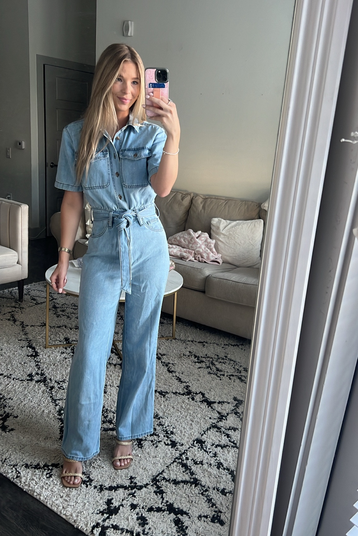 Jumpsuit denim church outfit brunch outfit summer outfit into birthday dinner target style

#LTKSaleAlert #LTKStyleTip #LTKWorkwear