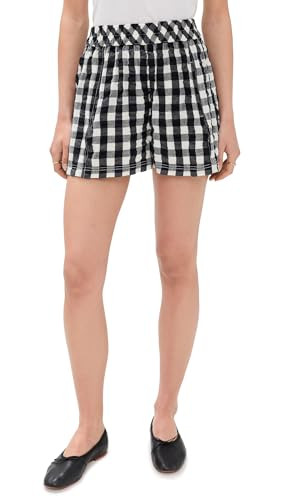 Free People Women's Get Free Seersucker Pull, Black Combo | Amazon (US)