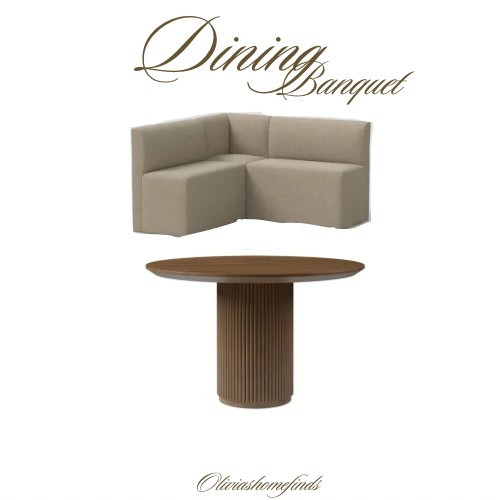 ✔️ Space-saving and super cozy
✔️ Chic & functional for meals or morning coffee
✔️ Makes the whole dining area feel custom and luxe

#LTKHome