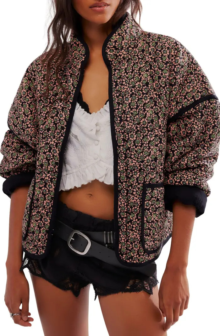 Chloe Floral Print Jacket | Nordstrom Rack