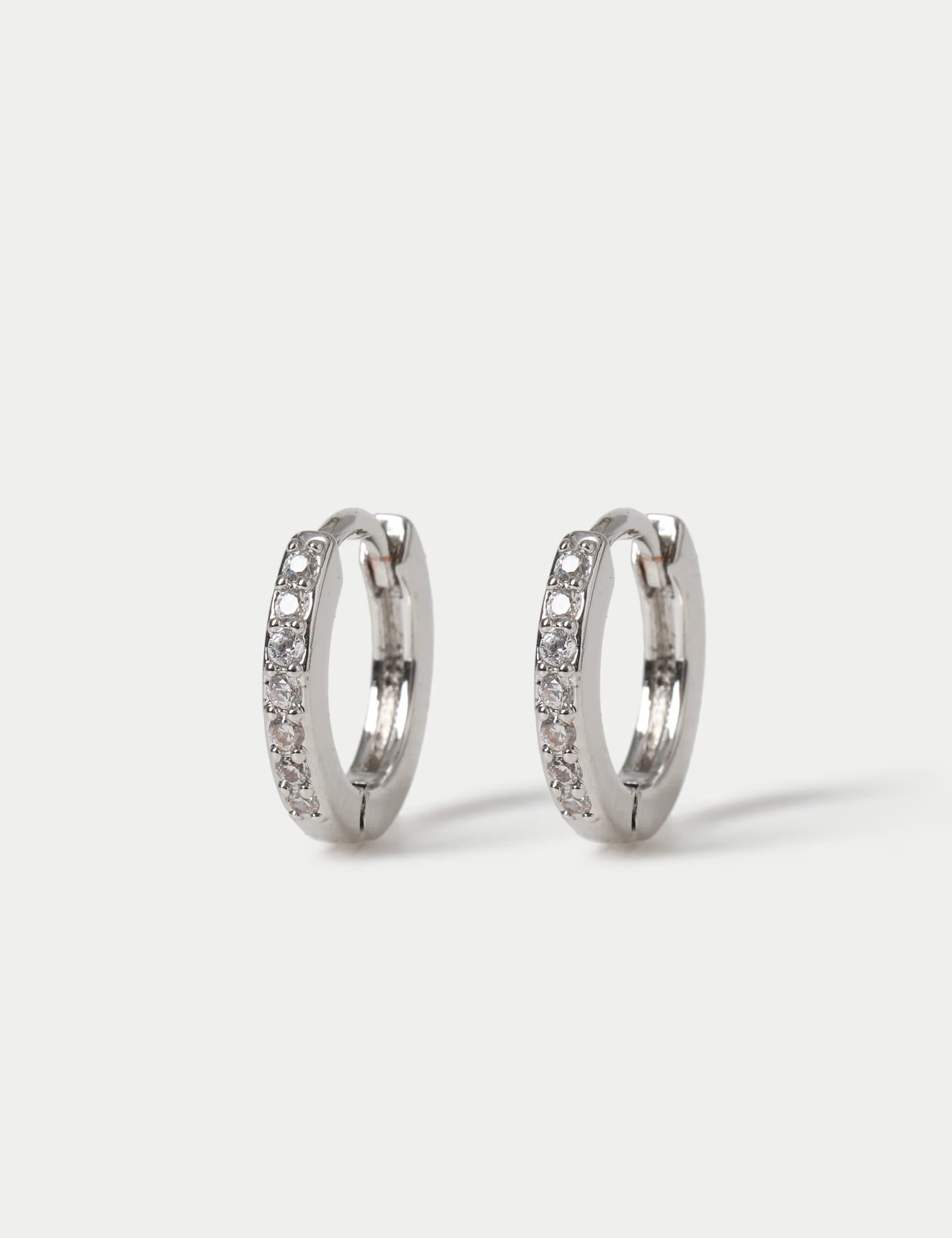 Cubic Zirconia Hoop Earrings | Marks & Spencer (UK)