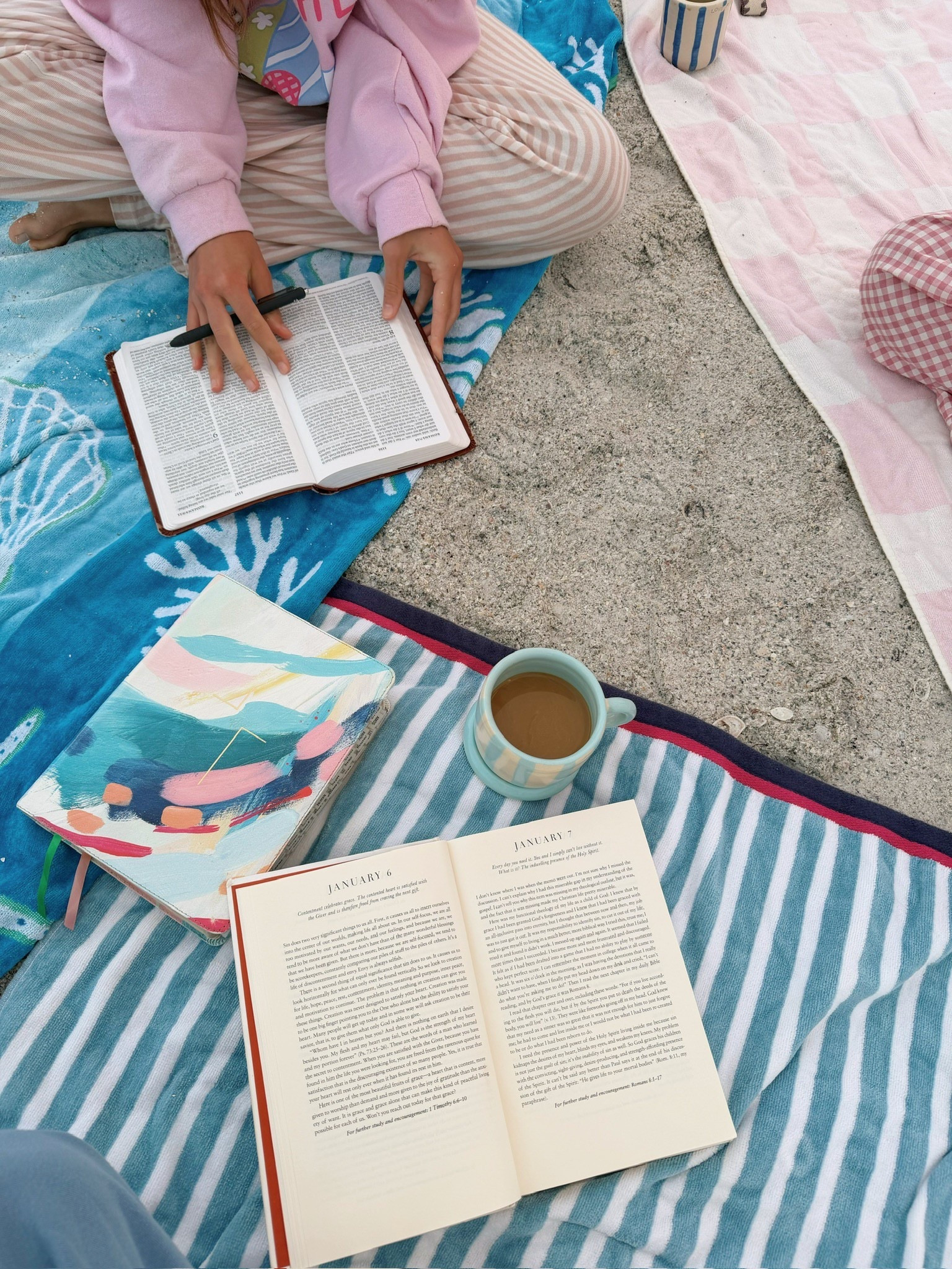 Devotional and Bible I use! 

#LTKSeasonal #LTKselfcare #LTKmorningroutine