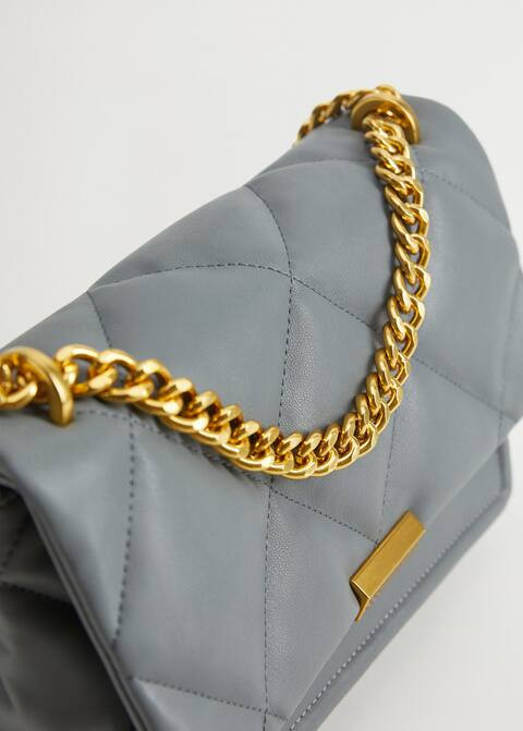 Quilted chain bag | MANGO (US)