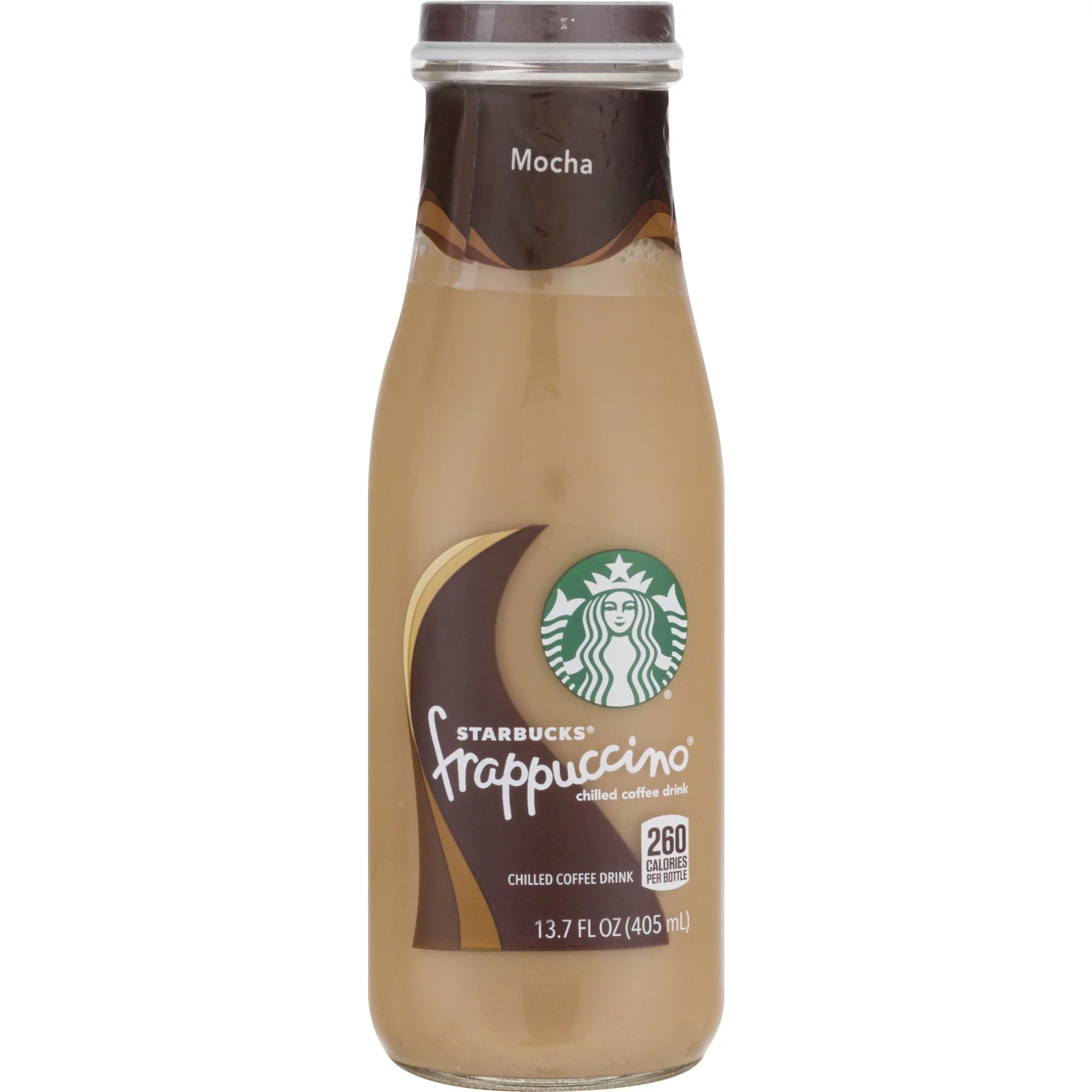 Starbucks Frappuccino Mocha Iced Coffee, 13.7 oz Glass Bottle - Walmart.com | Walmart (US)