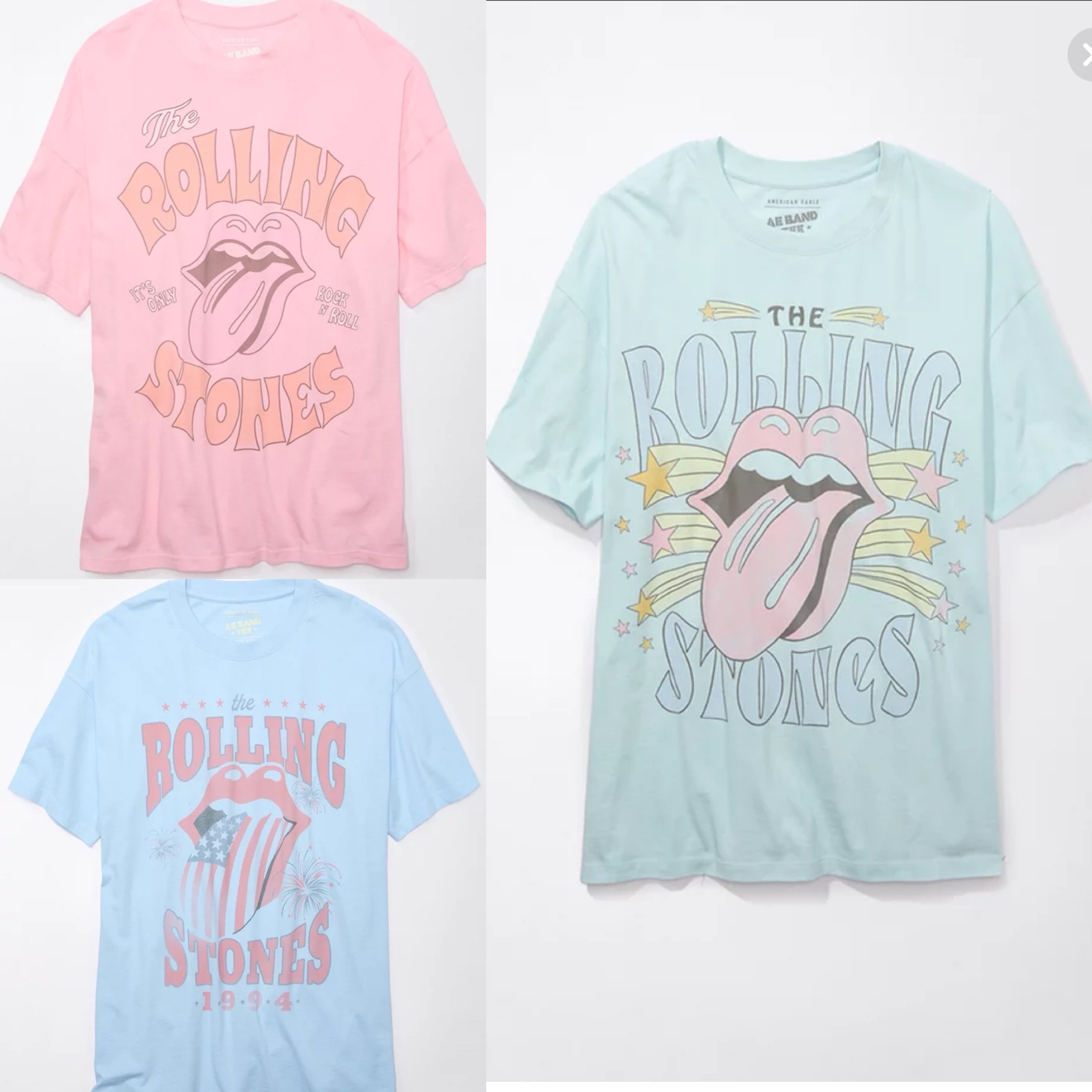 Love these The Rolling Stones oversized tees!! On sale today plus free shipping! 

#LTKsalealert #LTKSeasonal #LTKfindsunder50