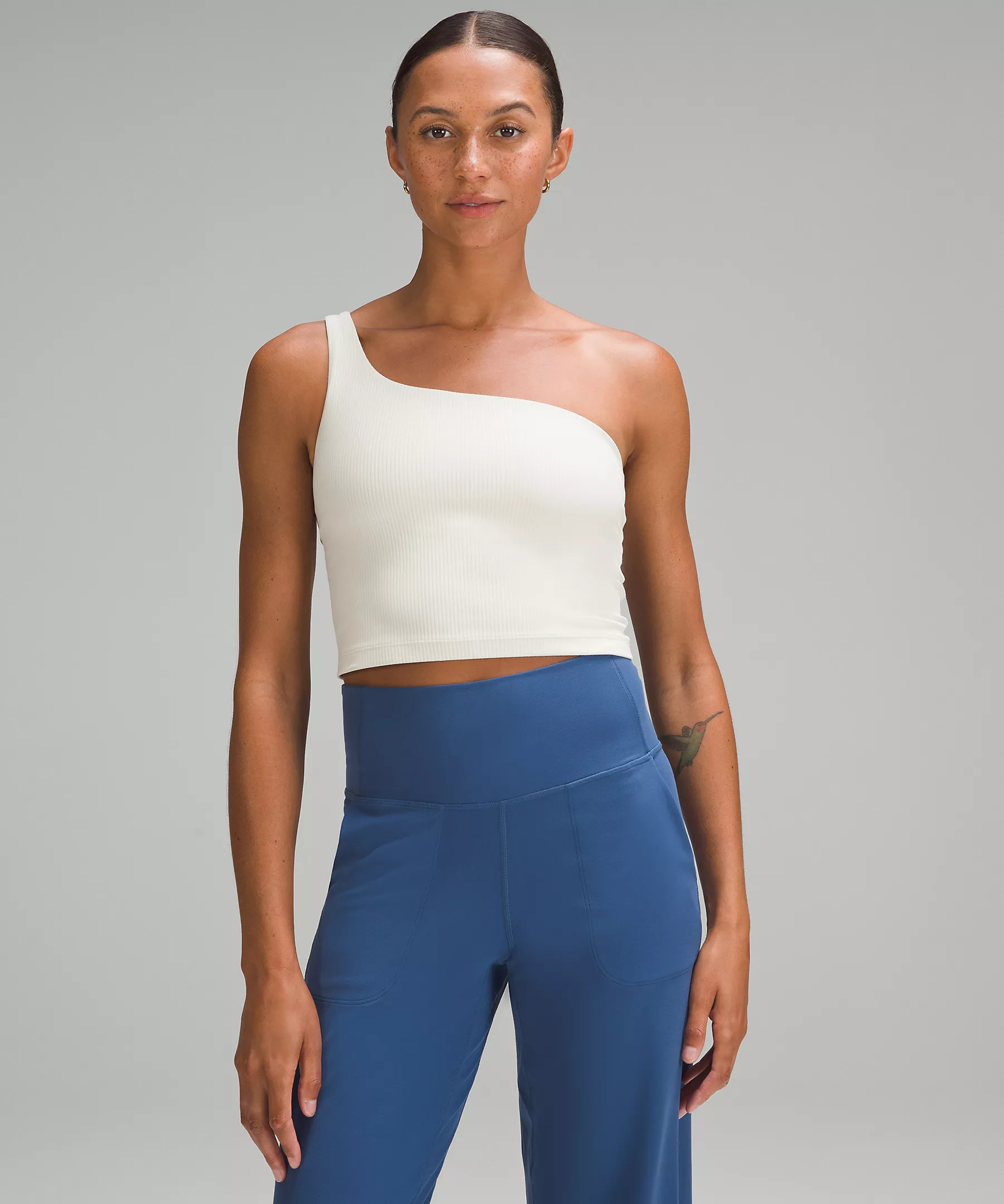 Ribbed Nulu Asymmetrical Yoga Tank Top | Lululemon (US)