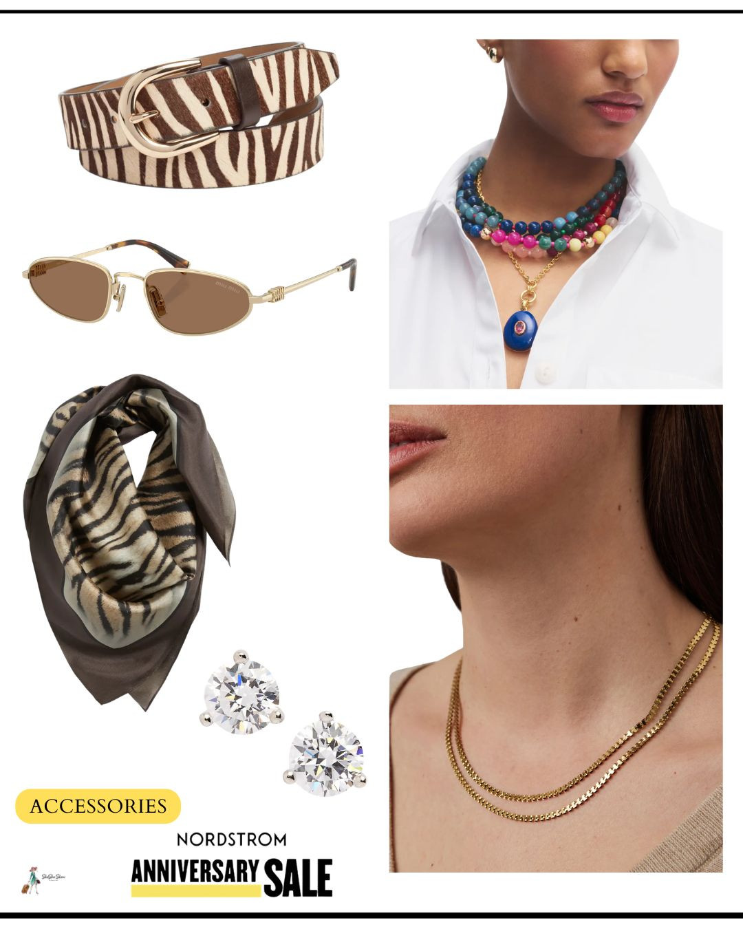 Necklaces, sunglasses, earrings, scarves, belts and more on the Nordstrom Anniversary Sale

#LTKOver40 #LTKSaleAlert #LTKWorkwear