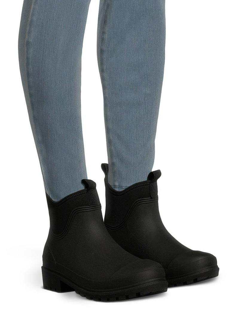 Time and Tru Womens Chelsea Rain Boots | Walmart (US)